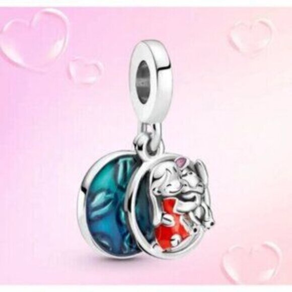 PANDORA Disney charm Lilo & Stitch Ohana - Picture 1 of 3